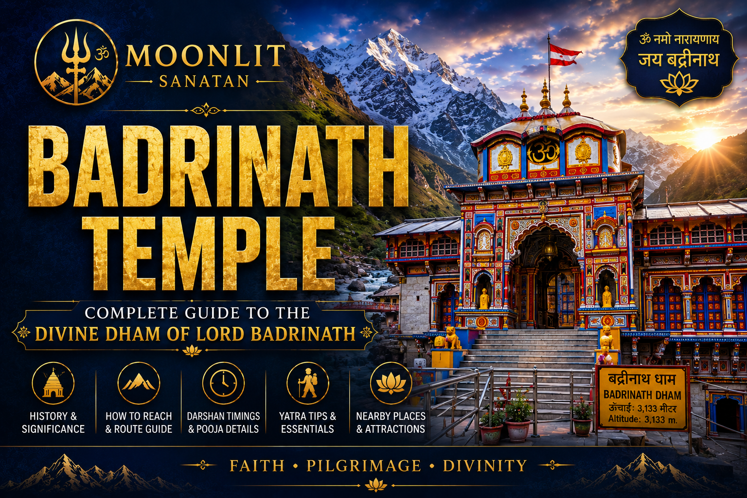 Badrinath Temple: The Complete Guide to the Sacred Dham of Lord Vishnu