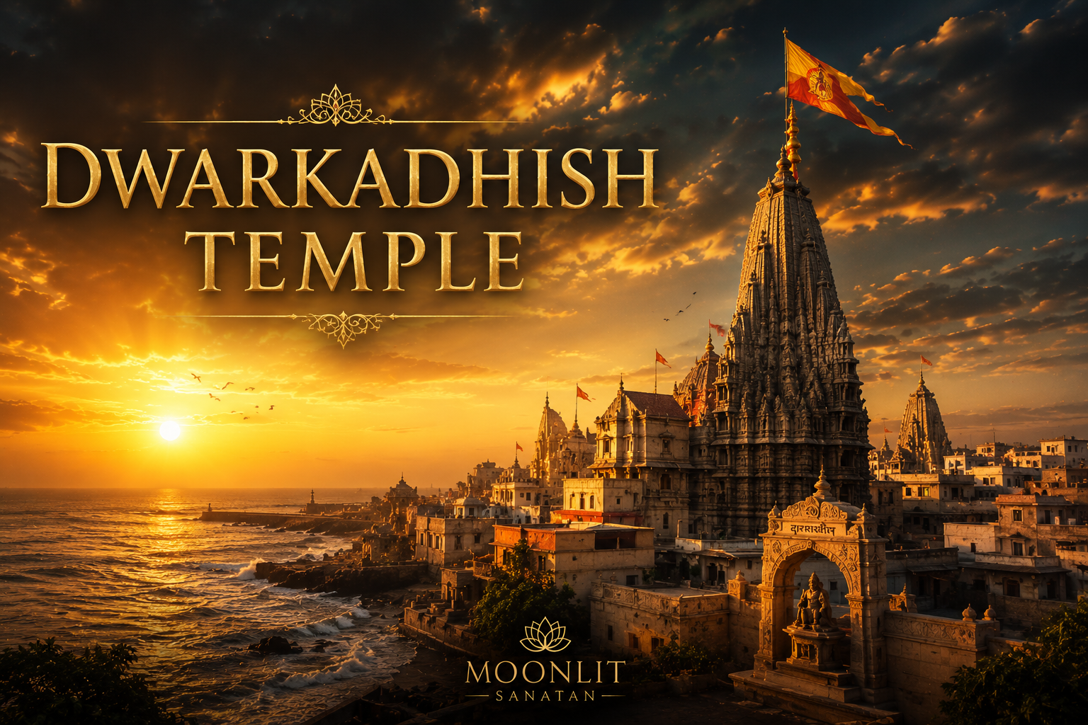 Dwarkadhish Temple: Complete Guide to Lord Krishna’s Jagat Mandir