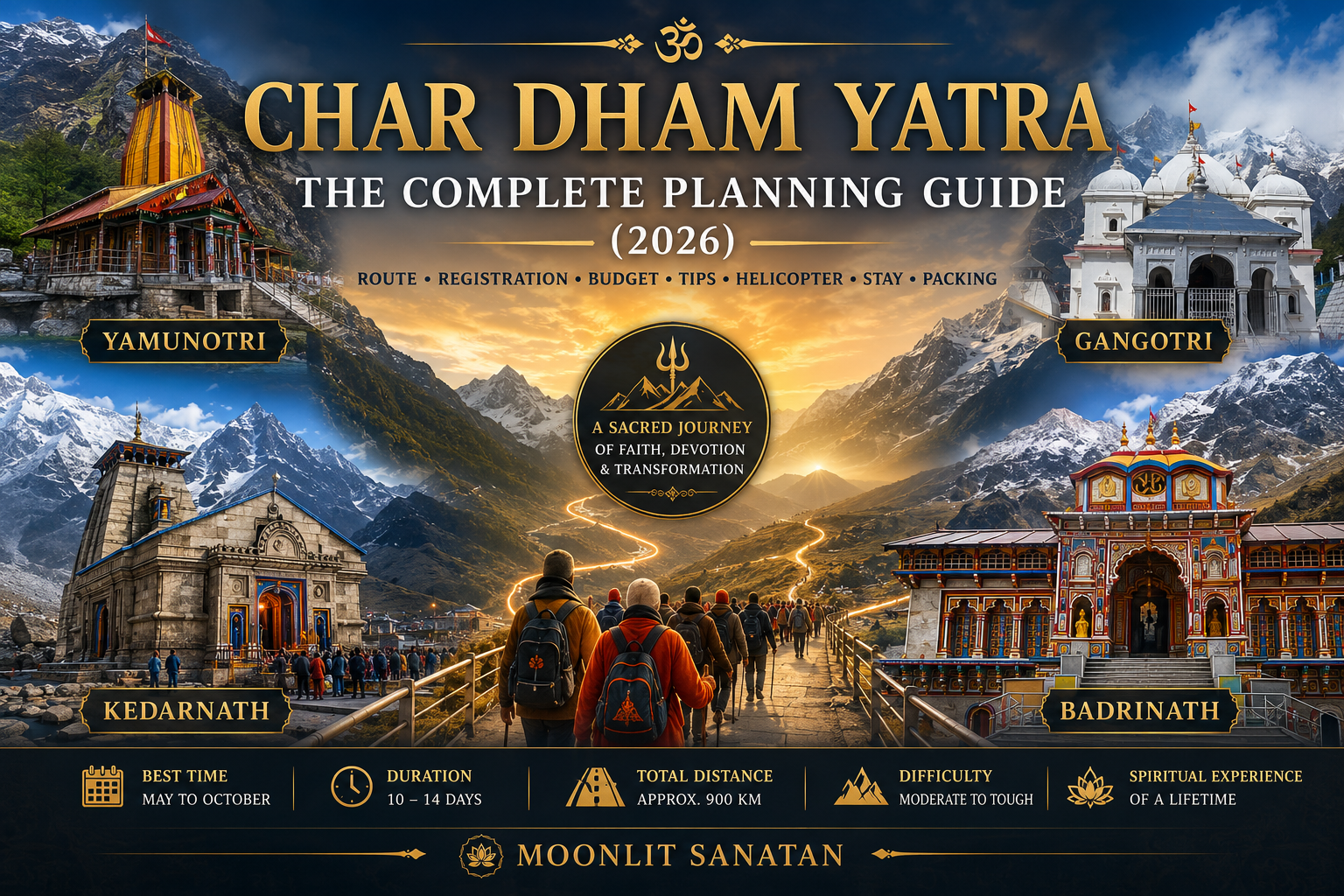 Char Dham Yatra: The Complete Planning Guide (2026)