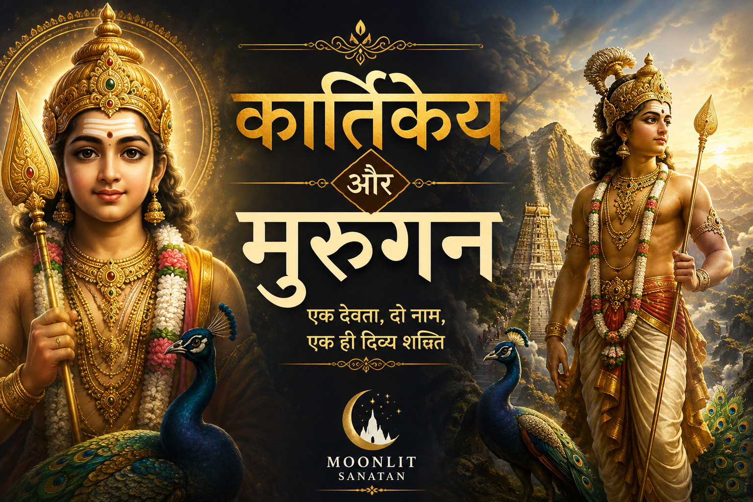कार्तिकेय और मुरुगन: शिव के पुत्र की संपूर्ण कथा