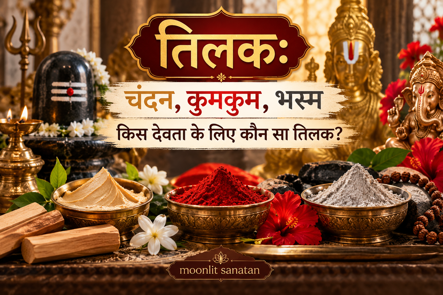 कौन सा तिलक किस देवता के लिए