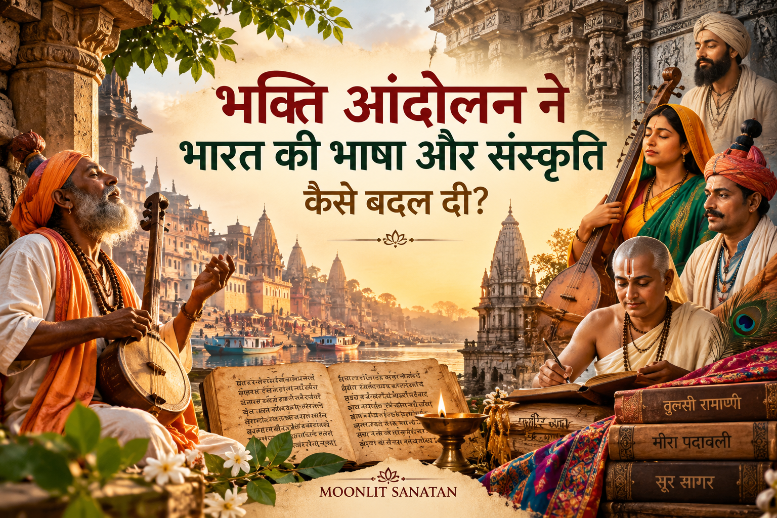 भक्ति आंदोलन भाषा संस्कृति