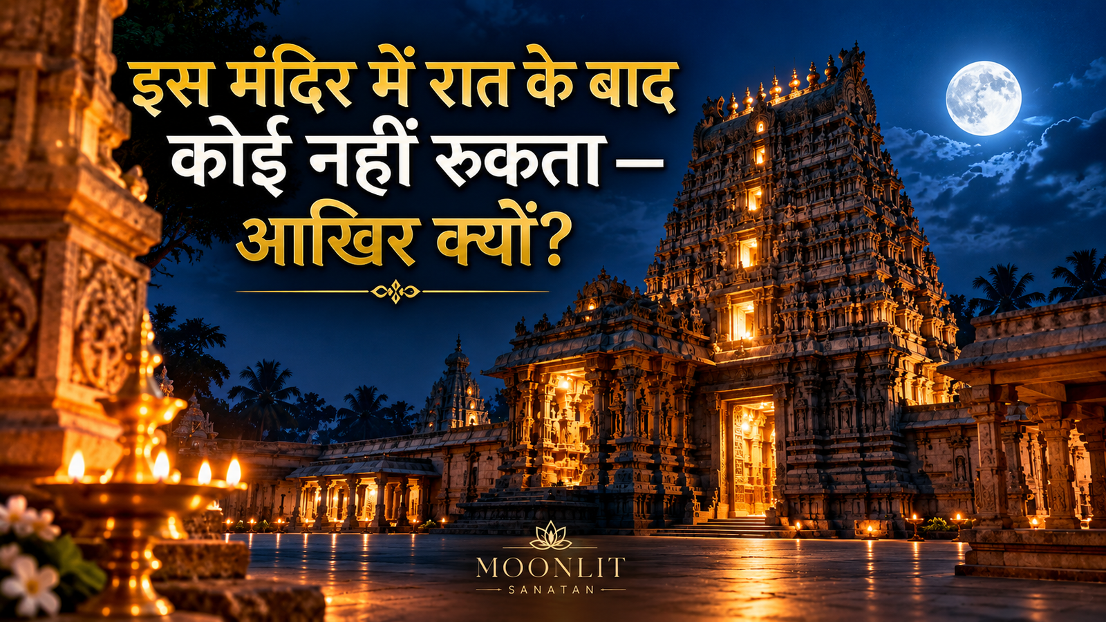इस मंदिर में रात के बाद कोई नहीं रुकता — निधिवन की असली कहानी
